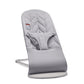 Babybjrn Bouncer Bliss, Light Gray, Woven, Petal Quilt | 2-In-1 Adjustable Baby Bouncer Seat And Toddler Chair, Newborn To Toddl