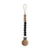 mushie 100% Silicone Baby Pacifier Clip BPA Free | Eva (Black)