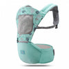 MommysDotCom Baby Carrier with Hip Seat, Ergonomic MShape Support, MultiPosition Front & Back Carry, Breathable Polycotton, Ma
