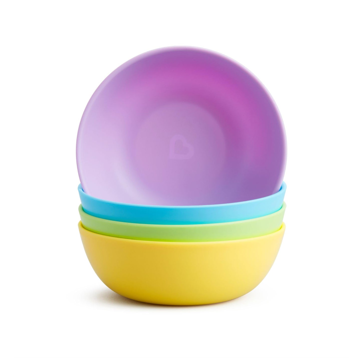 Munchkin 4-Pack Multi-Color Bowls For Feeding Toddlers