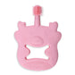 Infantso Soft Silicone Teether For Baby Teething, Bear Teether Toy For 012 Months, Bpa Free Silicone Soothing Baby Teether | Bp