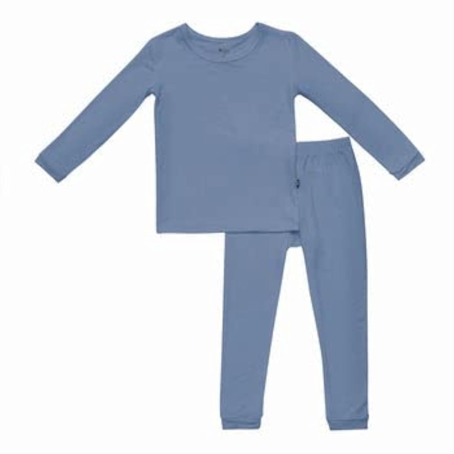 Kyte Baby Toddler Pajama Set - Pjs For Toddlers Made Of Soft Rayon Made From Bamboo Material (Slate, 2T)