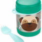 Skip Hop Insulated Baby Food Jar, Zoo, Pug