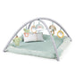 Ingenuity Calm Springs Plush Activity Gym For Baby, Ultra-Soft Premium Mat, Toys