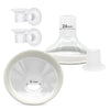 Mompmuir 17Mm 19Mm 21Mm Flange Insert (6 Piece) Compatible With Lansinoh/Medela Breast Pump, Replace 24Mm Medela Flange Shields,