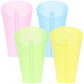 Toddmomy Set of 4 Multi-functional Straw Cups: Versatile Beverage Containers for Outdoor Parties, Camping, and Everyday Use