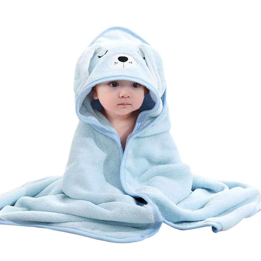 HiABsee Baby Towels with Hood  Ultra Soft Hooded Baby Bath Towel
