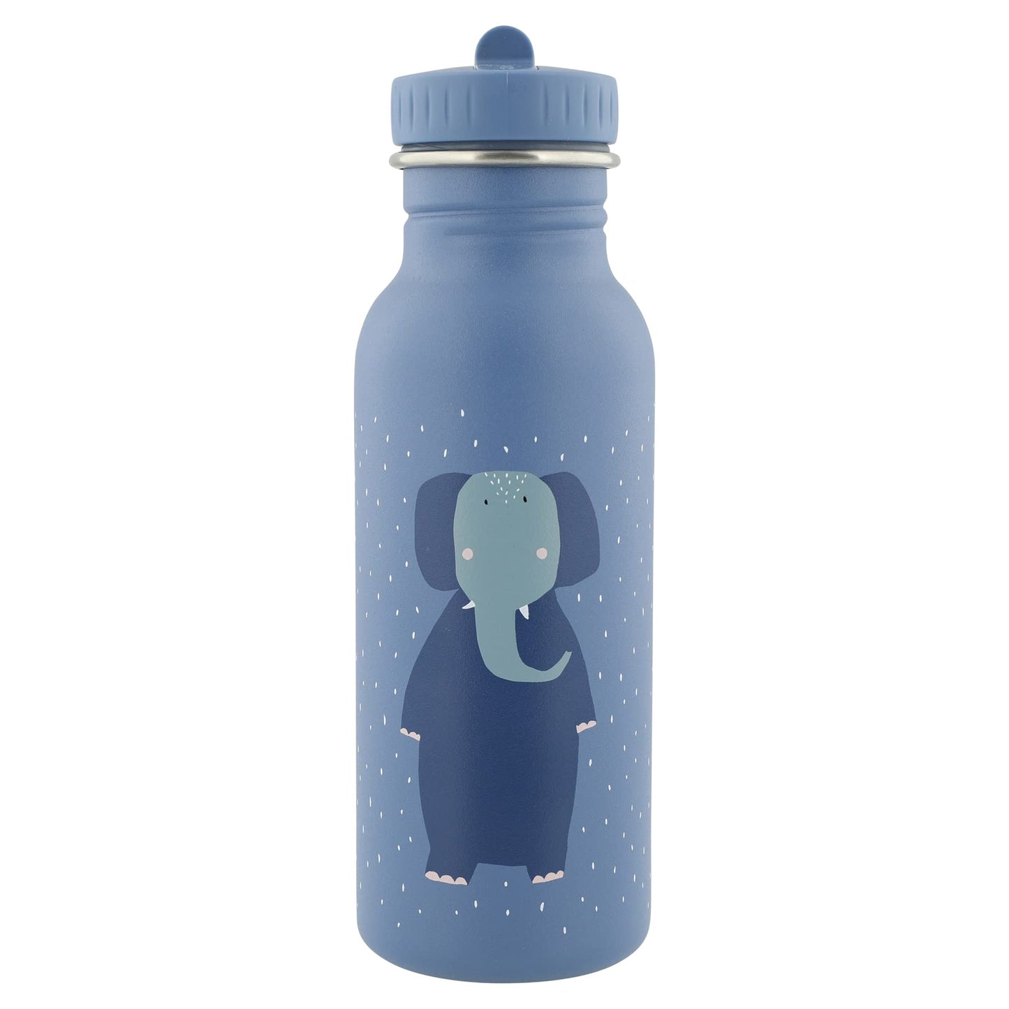 Trixie - Stainless Steel Drinking Bottle Elephant Blue 500 ml