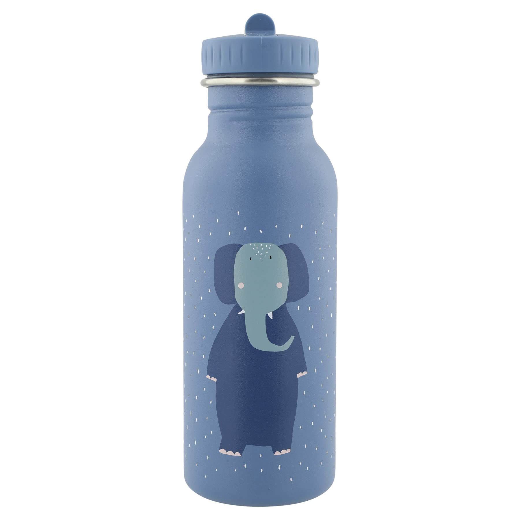 Trixie - Stainless Steel Drinking Bottle Elephant Blue 500 ml