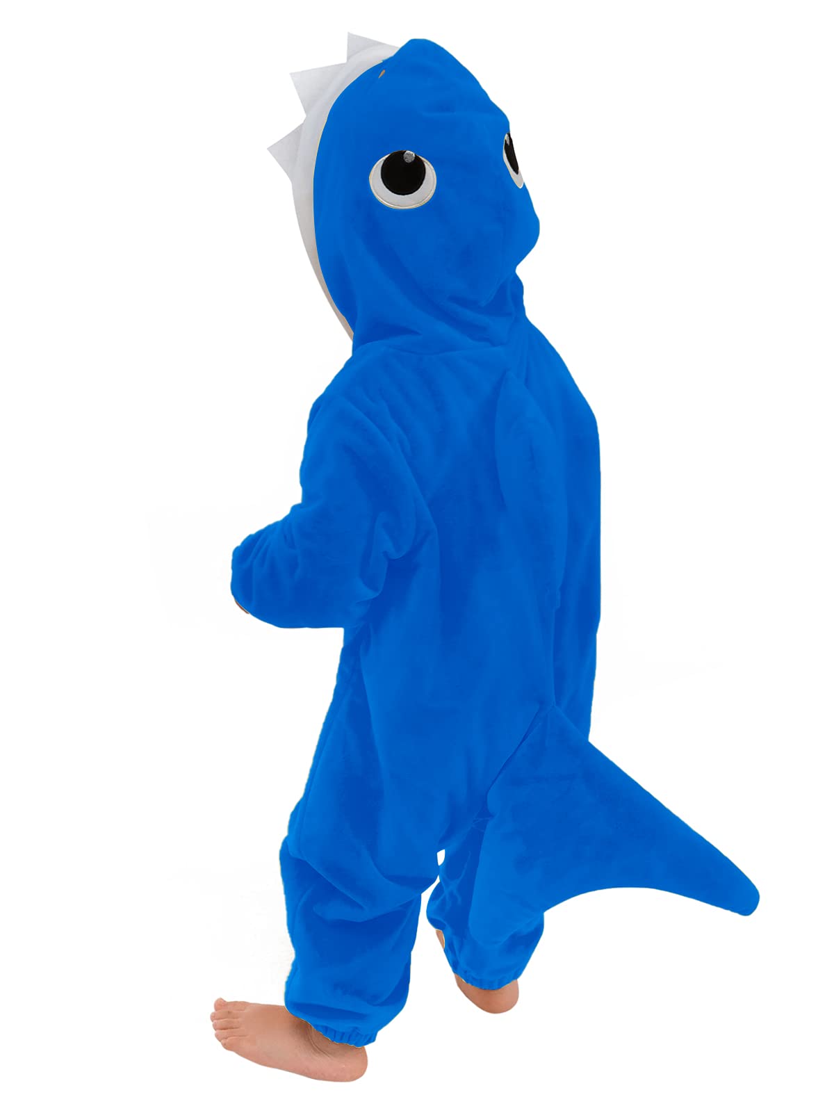Hsctek Shark Baby Costume, Shark Baby Costume Toddler Girls Boys, Baby Halloween Costume For Infant Newborn Blue, 18-24Months
