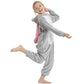 Abenca Easter Bunny Onesie Kids Rabbit Pajamas For Girls Cartoon One Piece Animal Halloween Christmas Cosplay Costume.Bunny.120