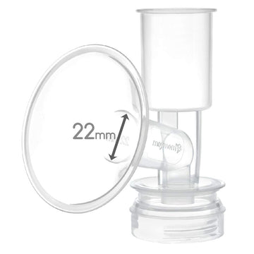 Maymom Breast Shield Flange Compatible With Ameda Breast Pumps (22 Mm, Small, 1-Piece)