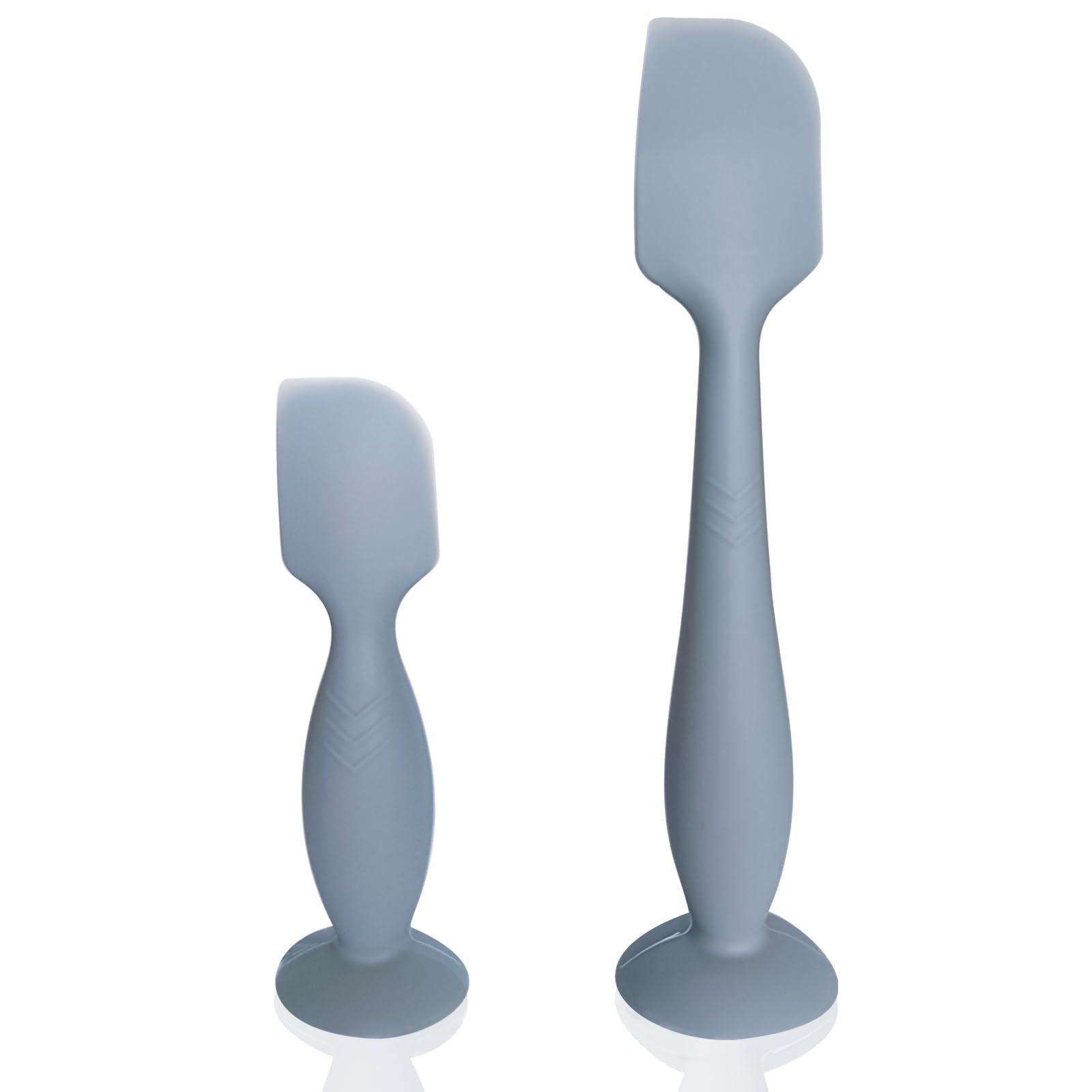 Lotbill Baby Diaper Cream Spatula, 2 Pack Butt Spatula Baby, Silicone Diaper Cream Applicator, Full-Size + Mini Butt Paste Spatu