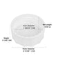 (6-Pcs) Travel Bottle Caps Compatible With Avent Bottles-Baby Bottle Lid-Bottle Lids Replacement-Rewritable Sealing Discs For Av