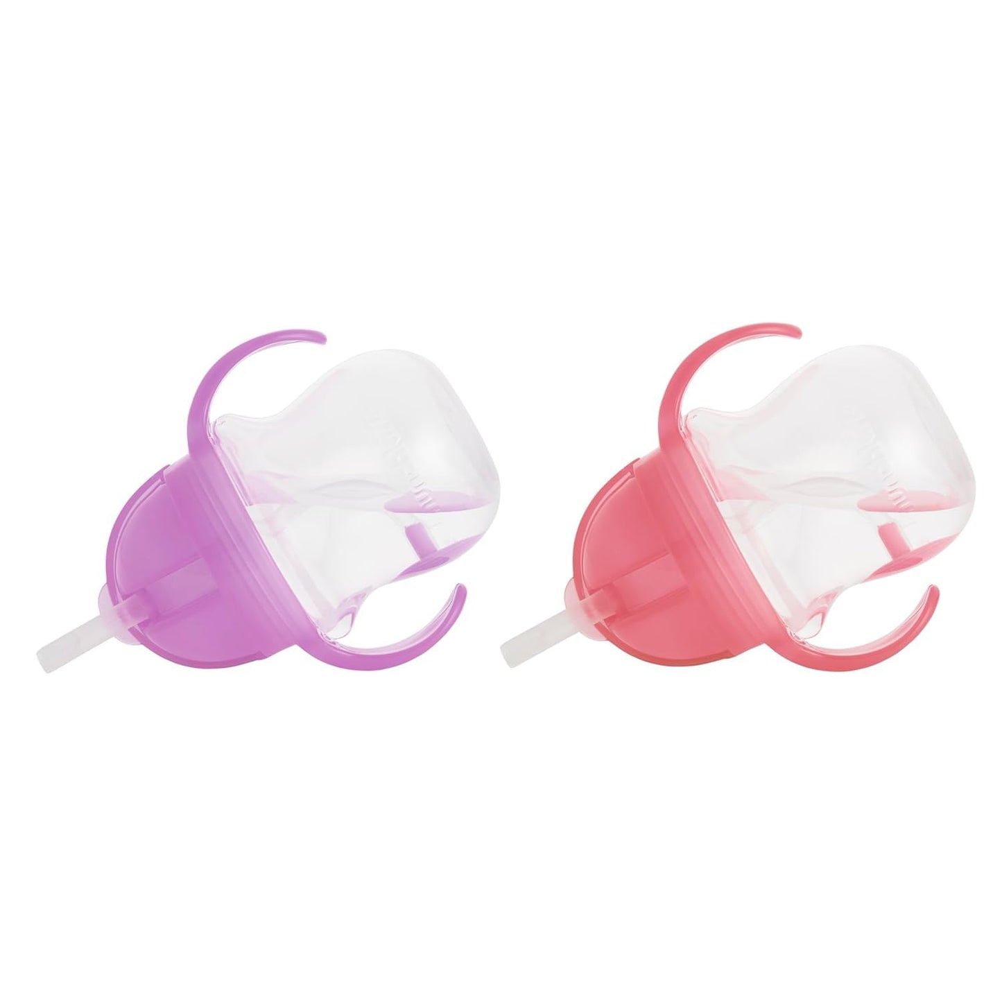 Munchkin Weighted Straw Sippy Cups For Toddlers 7Oz, Leak Proof, Easy To Hold-Great Toddler Cups With Straws, Supports Straw-Use