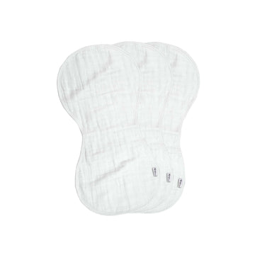 Green Sprouts Muslin Burp Cloths Made From Organic Cotton | 4 Absorbent Layers Protect From Sniffles,Drips & Drools | 100% Organ