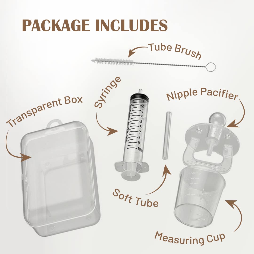 Baby Medicine Syringe Pacifier For Oral Feeding, Liquid Baby Medicine Dispenser, Newborn & Infant Pacifier Medicine Dispenser, B
