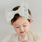 Asphinien Lace Big Bow Baby Girls Headband Floral Hair Band Toddlers Newborn Infants Christening Baptism Party Hair Accessories