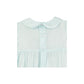 Petit Ami Baby Girls French Bubble With Diamond Smocking, 9 Months, Mint