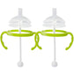 Botabee Straw Transition Cup Kit For Comotomo Baby Bottles | Conversion Kit Fits 5 & 8 Ounce Bottles | Soft, Silicone Straw Top