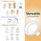 Maymom Myfit Comfy Series 22 Mm Two-Piece Design Breastshield Compatible With Medela Breast Pumps; Not Original Medela Pump Part