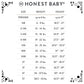 Honestbaby Multipack Long Sleeve T-Shirts Tee 100% Organic Cotton Infant Baby, Toddler, Little Kids Boys, Girls, Unisex, Ombre B