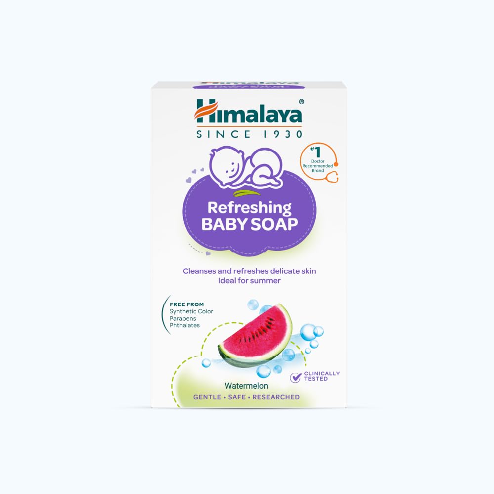 Himalaya Refreshing Baby Soap, 125G