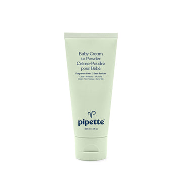 Pipette Baby Cream to Powder - Talc-Free Baby Powder, Keep Babys Skin Happy, Squalane Helps Restore The Natural Balance of Baby