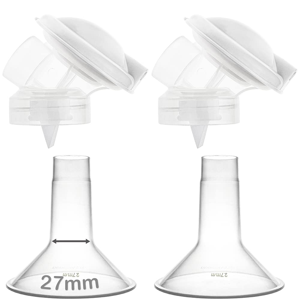 Nenesupply Connector 27Mm Flange Compatible With Medela Pump In Style Maxflow Freestyle Flex Swing Maxi Pumps And Personalfit Fl