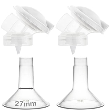 Nenesupply Connector 27Mm Flange Compatible With Medela Pump In Style Maxflow Freestyle Flex Swing Maxi Pumps And Personalfit Fl