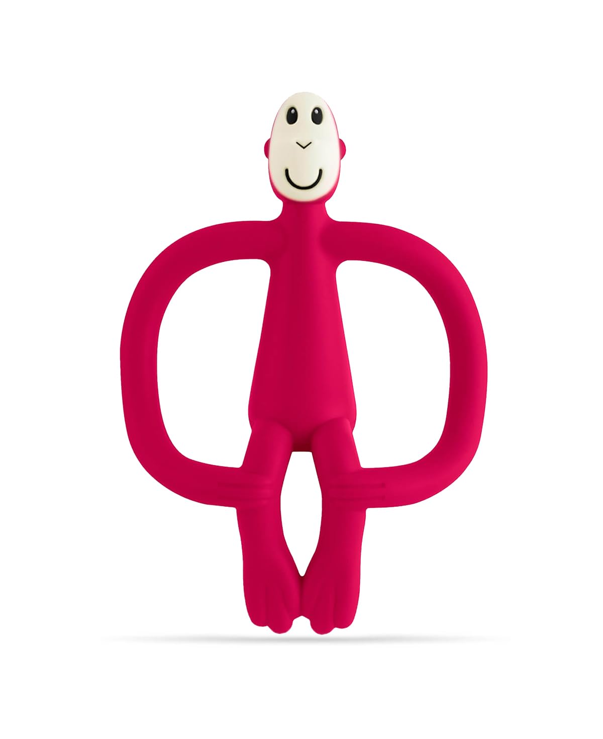Matchstick Monkey Original Teether & Gel Applicator - Silicone Baby Teether, Easy-to-Grip, BPA-Free, Supports Self-Soothing & Ea