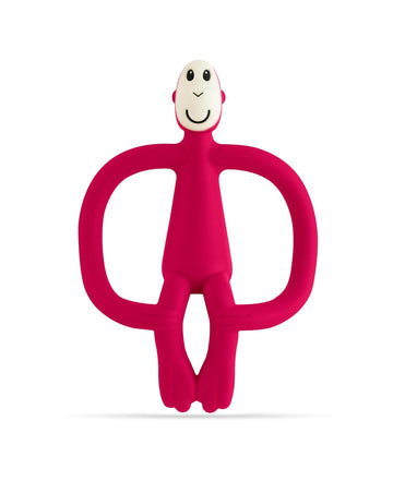 Matchstick Monkey Original Teether & Gel Applicator - Silicone Baby Teether, Easy-to-Grip, BPA-Free, Supports Self-Soothing & Ea