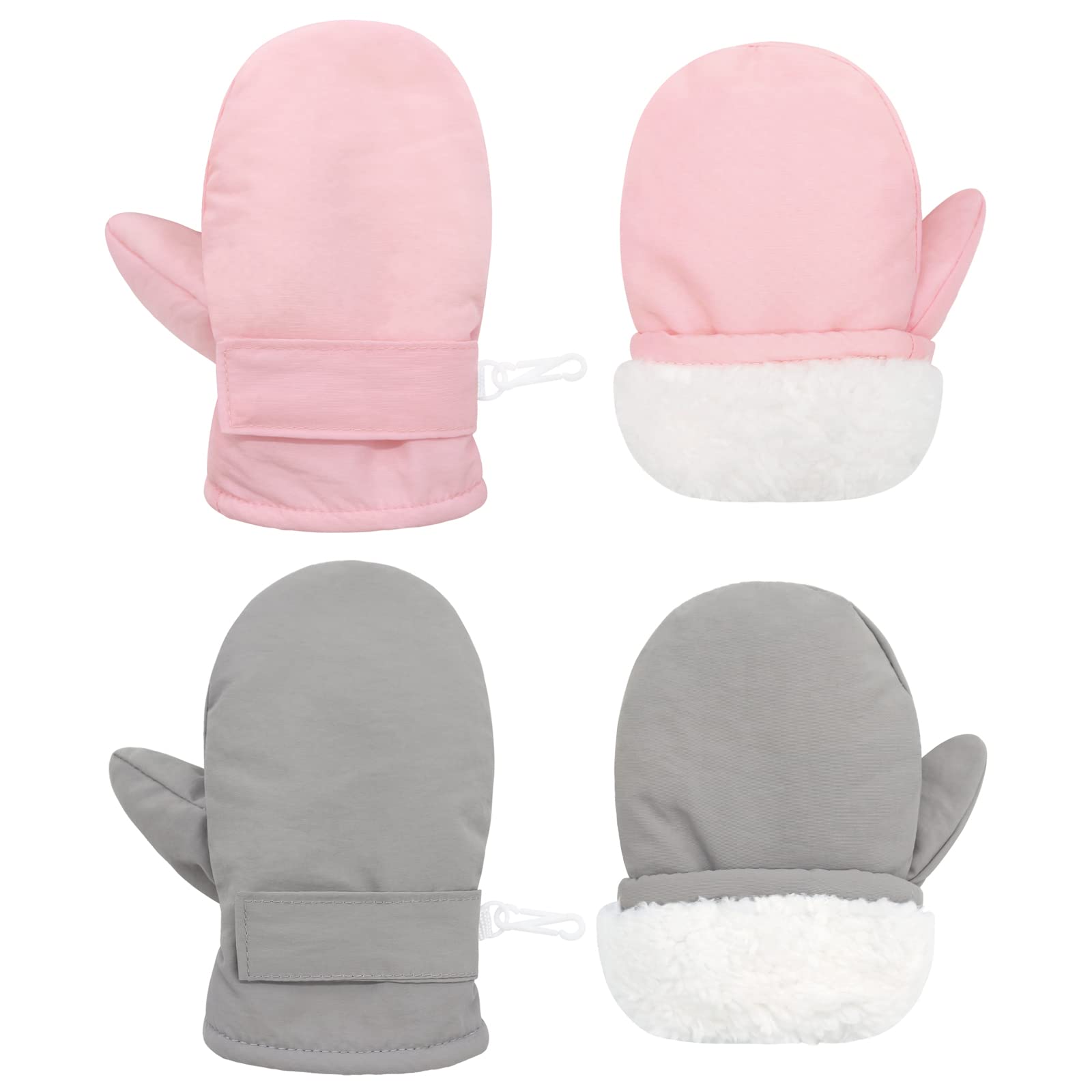 Sarfel Toddler Waterproof Gloves Toddler Gloves Ages 2-4 Waterproof Toddler Mittens Toddler Snow Mittens 4T Toddler Girl Gloves