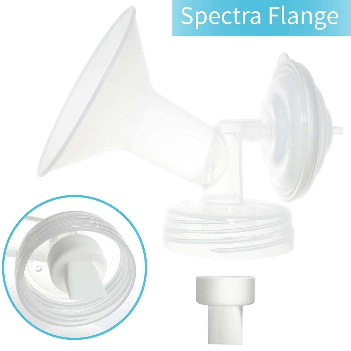 Nenesupply 5 pc Duckbill Valves Compatible with Spectra S1 Spectra S2 Breastpumps Not Original Spectra Pump Parts Replace Spectr