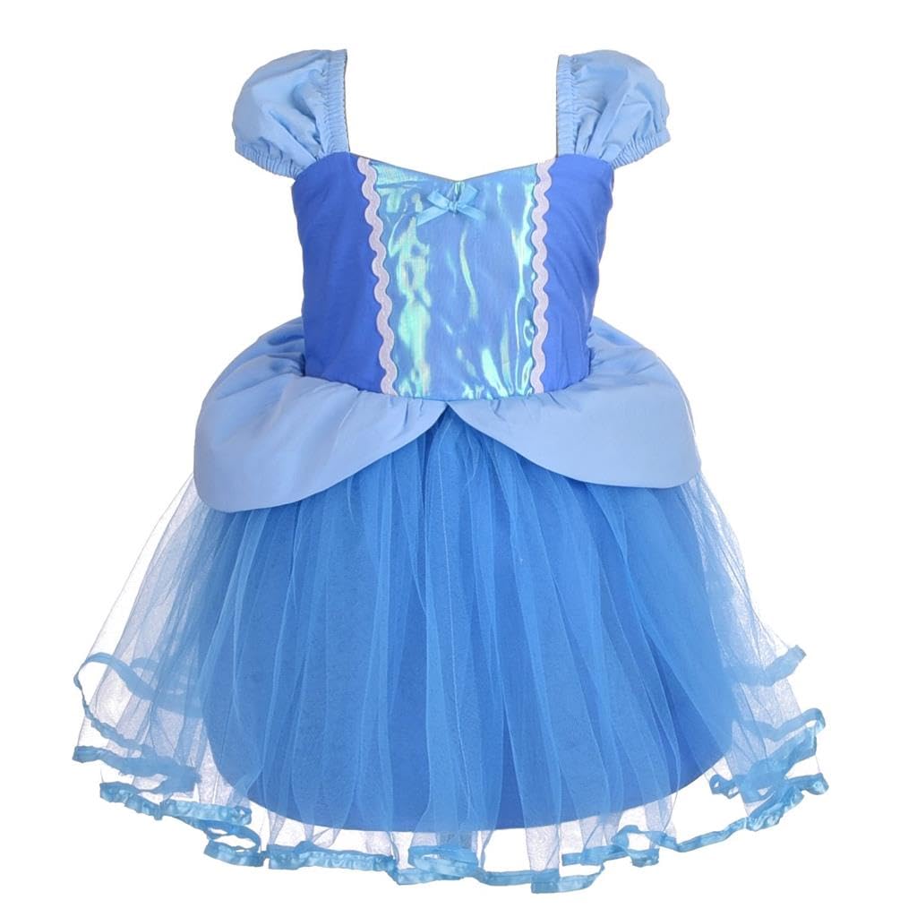 Dressy Daisy Princess Costumes Birthday Fancy Halloween Xmas Party Dresses Up For Baby Girls Size 3-6 Months
