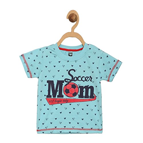 612 League Baby BoyS Starred Regular Fit TShirt (Ils18I35014_Blue 1218M)