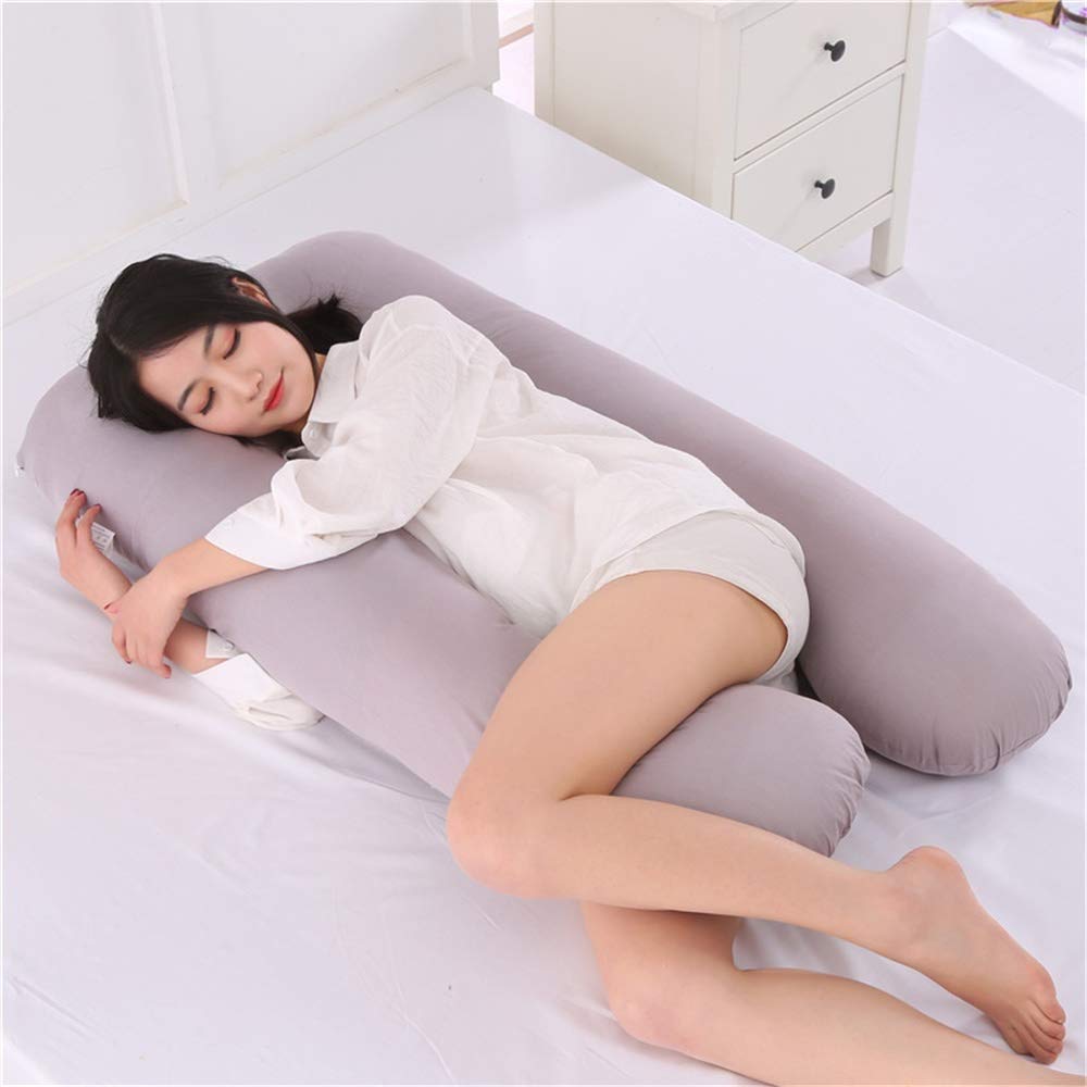 Kwlet Pregnancy Pillow Cover/U Shaped Pillow Cover/Pregnancy Pillow Case/Maternity Pillow Case/Pillowcase With Removable Cotton