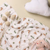 Cugo Soft and Cozy Baby Swaddle Blanket, Adjustable Infant Wrap for Comfortable Sleep, Blend of Breathable Cotton and Soft Bambo