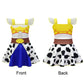 Roctocesy Little Girls Princess Dresses Cowgirl Jessie Costume Outfit For Halloween Fancy Party Dress Up Birthday Outfits
