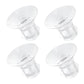 4PCS Flange Insert 12mm Compatible with Momcozy M5/M6/M9/S12 Pro/S9 Pro/V1 Pro/V2 Pro, Spectra/Medela/Elvie/NCVI/TSRETE/eufy/Lan