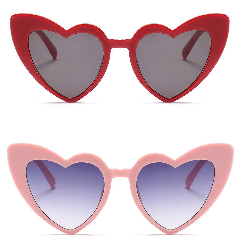 Heart Headbopper Eyeglasses Valentine'S Day Headband Hair Accessories For Holiday Costume Party Photo Booth 4 Pack