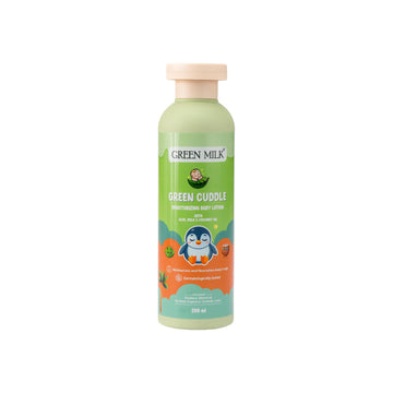 Green Milk Green Cuddle Moisturizing Baby Lotion | Gentle Body Lotion With Aloe Vera, Milk Protein & Coconut Oil | Deep Hydratio