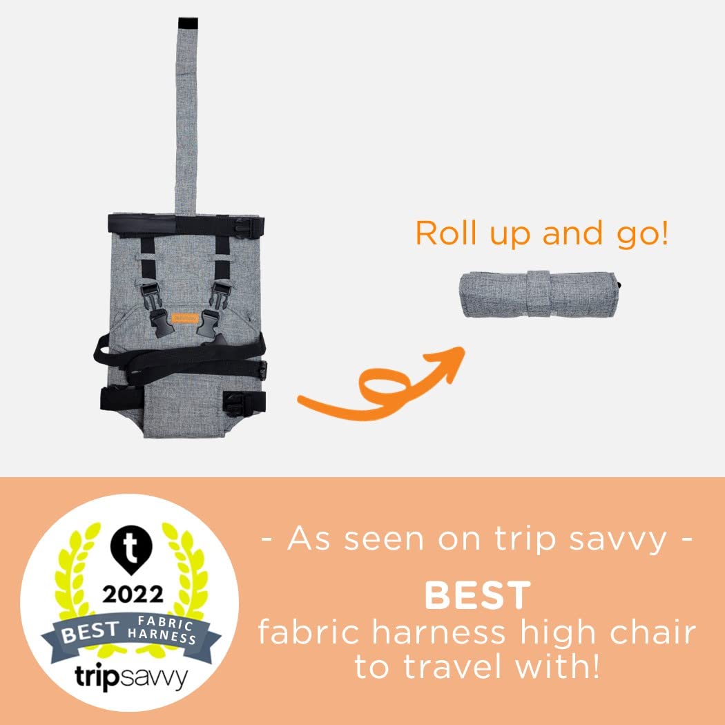 liuliuby Travel Essential Harness Seat - Travel High Chairs for Babies - Portable High Chair for Travel Baby Essentials - Baby T