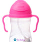 B. Box Essential Sippy Cup - With Replacement Straws And Cleaner (Pink)