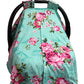 Rosy Kids Infant Carseat Canopy Cover 1Pc Wind Proof Baby Car Seat Cover, Sunshade Cover, Boys And Girls, Fits Any Baby Car Seat