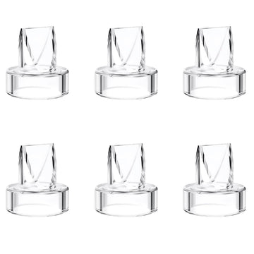 6pcs Duckbill Valves Compatible with Momcozy S12 Pro/S9 Pro/TSRETE S12/Kmaier S12 Wearable Breast Pumps Accessories,S12 pro/S9 p