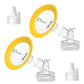 PumpMom-us 21mm Flanges Compatible with Spectra S2 S1 9 Plus Synergy Gold Pump Parts, Replacement Breast Pumps Shield Accessorie