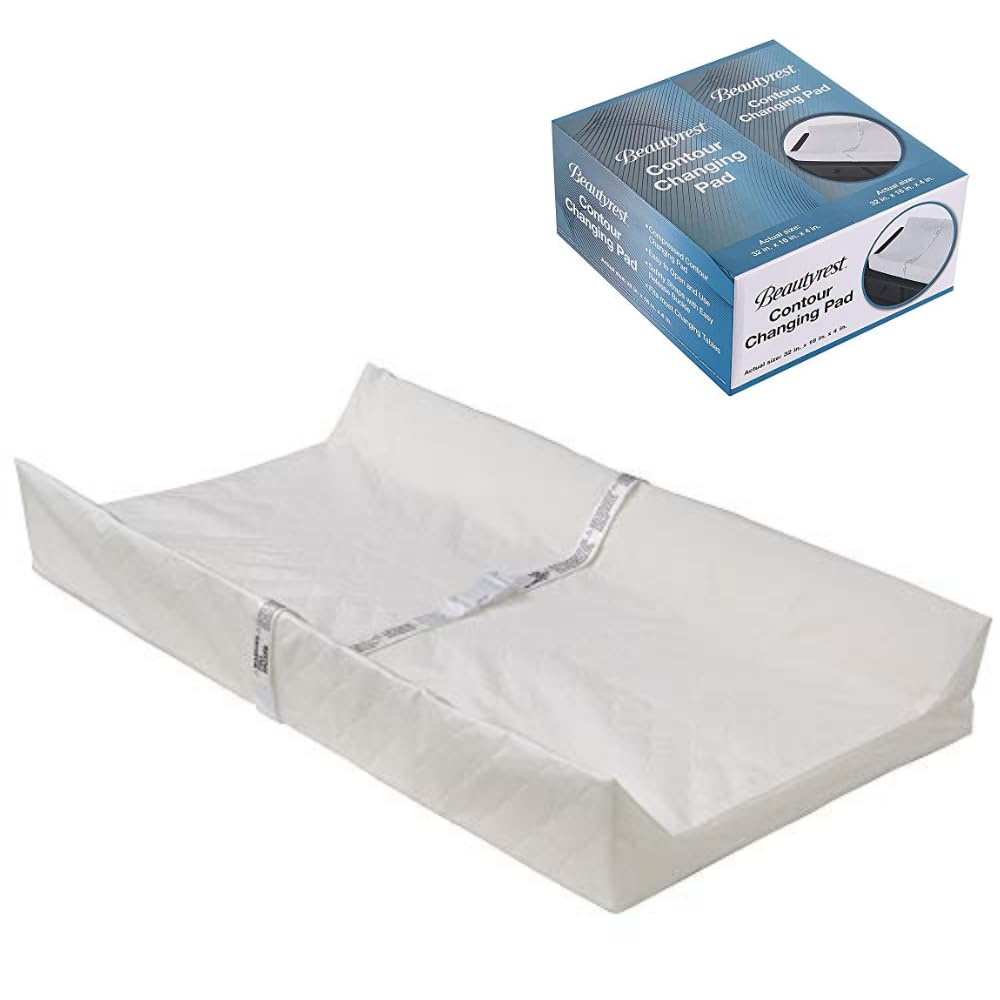 Beautyrest Foam Contoured Changing Pad With Waterproof Cover