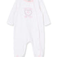 Little Me Baby Girl Newborn Thank Heaven Footie, Pink, 9 Months