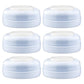 Maymom Screw Lids Aka Travel Caps With Rewritable Sealing Disc Compatible With Avent, Maymom Wide Mouth Bottles; Cap Replace Ave